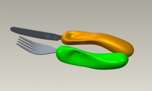 Children's Cutlery 3D CAD Files